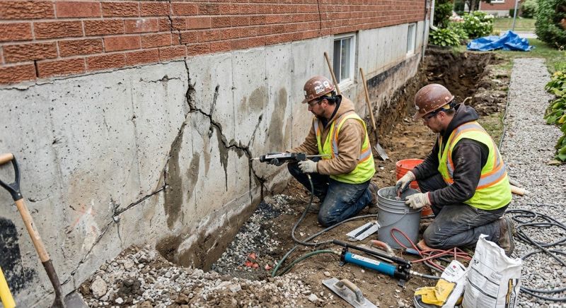 Cracked Foundation Repair in Plant City, FL