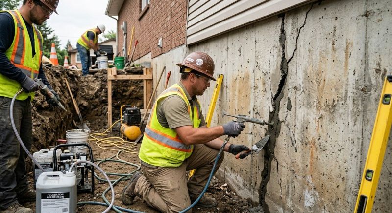 Cracked Foundation Repair in Ruskin, FL