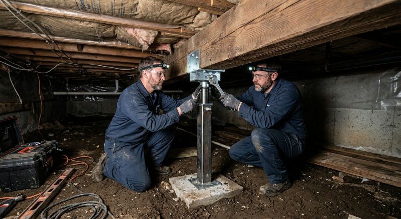 Crawlspace Foundation Repair in Ellenton, FL