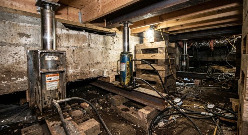 Foundation Jacking in Dover, FL