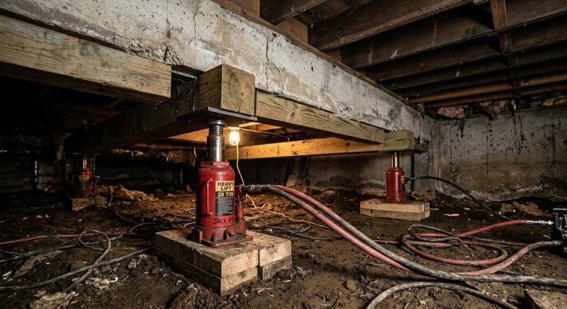 Foundation Jacking in Sun City Center, FL