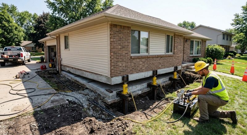 Foundation Lifting in Lutz, FL