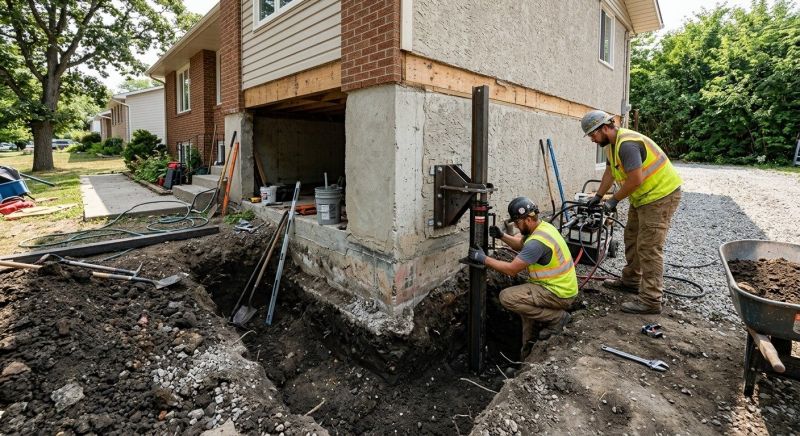 Foundation Pier Repair in Apollo Beach, FL