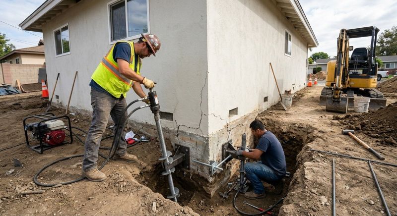 Foundation Stabilizing in Dover, FL