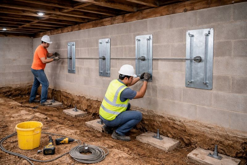 Foundation Stabilizing in Thonotosassa, FL