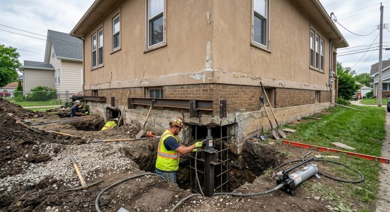 Foundation Underpinning in Apollo Beach, FL