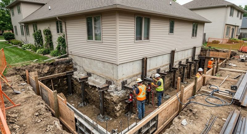 Foundation Underpinning in Apollo Beach, FL