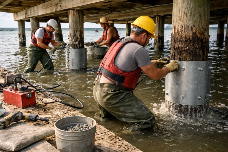 Piling Repair in Thonotosassa, FL