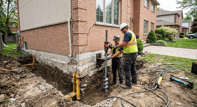 Sinking Foundation Repair in Parrish, FL