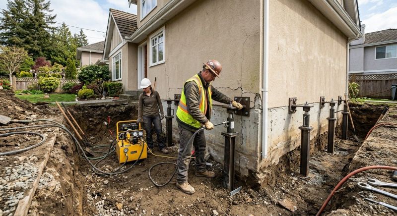 Sinking Foundation Repair in Thonotosassa, FL