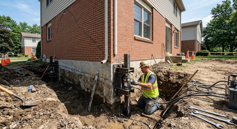 Sinking Foundation Repair in Thonotosassa, FL