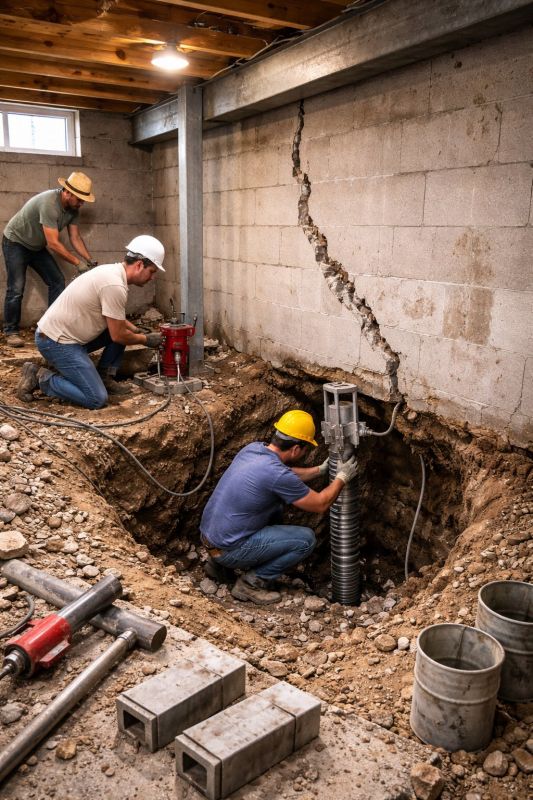 Structural Underpinning in Apollo Beach, FL